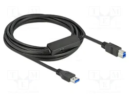 DeLOCK 85379 Cable USB Tipo-A a USB Tipo-B Activo de 5 m, 5 Gbps