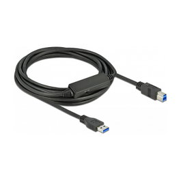 DeLOCK Cable USB Activo Tipo-A a Tipo-B 5 m 5 Gbps