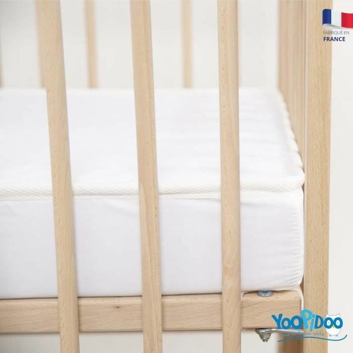 Yoopidoo Colchón para bebé climatizado 60x120 cm