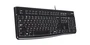 Logitech K120 920-002524 Teclado para Negocio Alámbrico USB Universal QWERTY Inglés Negro - Resistente a Salpicaduras