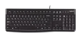 Logitech Keyboard K120 for Business Teclado Alámbrico USB QWERTY Inglés Negro Espacio Reducido