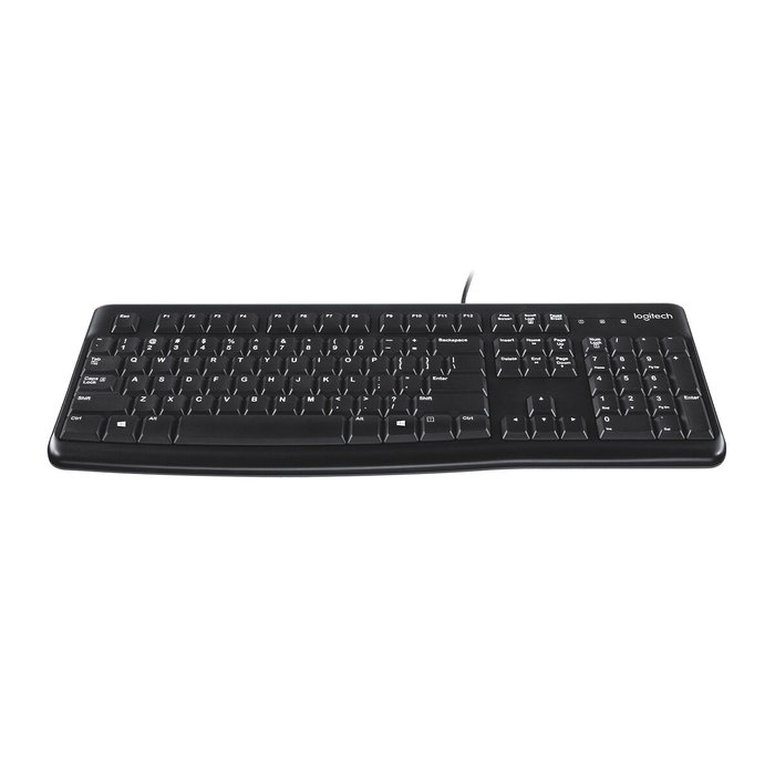 Logitech K120 for Business Teclado USB QWERTY Inglés Negro