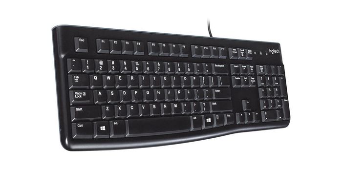 Logitech K120 for Business Teclado USB QWERTY Inglés Negro