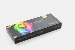 Finetec FINETEC® Set de acuarelas nacaradas Four Elements | 24 colores