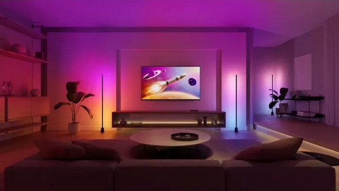 Signify/Philips Philips Hue Gradient Play Floor Large Negro Signify/Philips Philips Hue Gradient Play Floor Large Negro