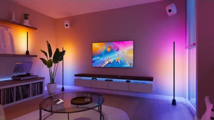 Signify/Philips Philips Hue Gradient Play Floor Large Negro Signify/Philips Philips Hue Gradient Play Floor Large Negro