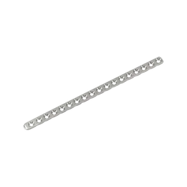 Lpsh2418129 Placa con Agujeros Superpuestos 2.4 mm 18 Agujeros 129 mm Longitud