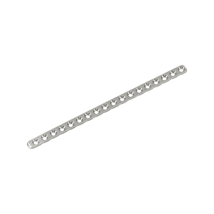 Lpsh2418129 Placa con Agujeros Superpuestos 2.4 mm 18 Agujeros 129 mm Longitud Lpsh2418129 Placa con Agujeros Superpuestos 2.4 mm 18 Agujeros 129 mm Longitud