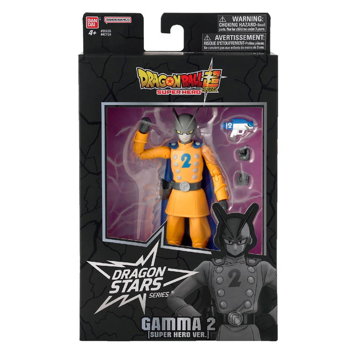 Bandai Dragon Stars Gamma 2 Figura Articulada de Dragon Ball con Packaging Premium +4 Años