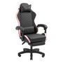 Mars Gaming Silla Gaming MGC-XBPK Ergonómica, Reclinable 90º-135º, con Cojín Lumbar y Cervical - Negra y Rosa