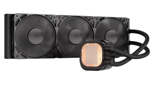Refrigerador liquido cpu corsair nautilus 360 (3x360mm) black cw-9060089-ww