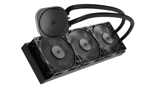 Refrigerador liquido cpu corsair nautilus 360 (3x360mm) black cw-9060089-ww