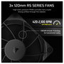 Corsair Nautilus 360 RS Sistema de refrigeración líquida todo en uno Negro