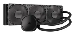 Corsair Nautilus 360 RS Sistema de Refrigeración Líquida AIO - Refrigerador CPU Negro con 3 Ventiladores de 120mm para Sockets LGA1700, AM4, AM5 - Modelo CW-9060089-WW