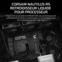 Corsair Nautilus 360 RS Sistema de refrigeración líquida todo en uno Negro