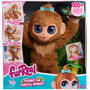Furreal Friends FUR0886144281136 Peanut the Monkey Juguete Interactivo con Más de 100 Reacciones, Caminar, Equilibrarse y Abrazarse