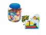Miniland Juego de pegs en bote de 650 piezas de 20 mm