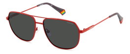 Polaroid PLD-6195-S-X-0Z3 Gafas de sol Unisex Gris/Rojo