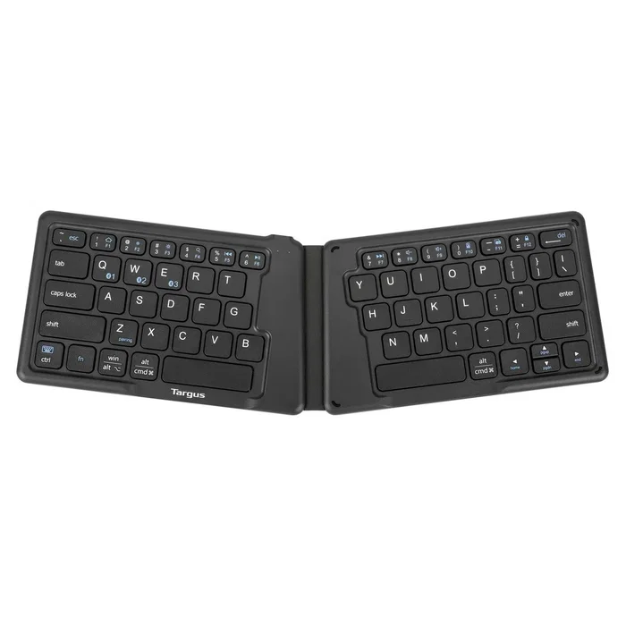 Targus AKF003UK Teclado Bluetooth QWERTY Inalámbrico Mini para PC/Mac, Inglés UK, Negro