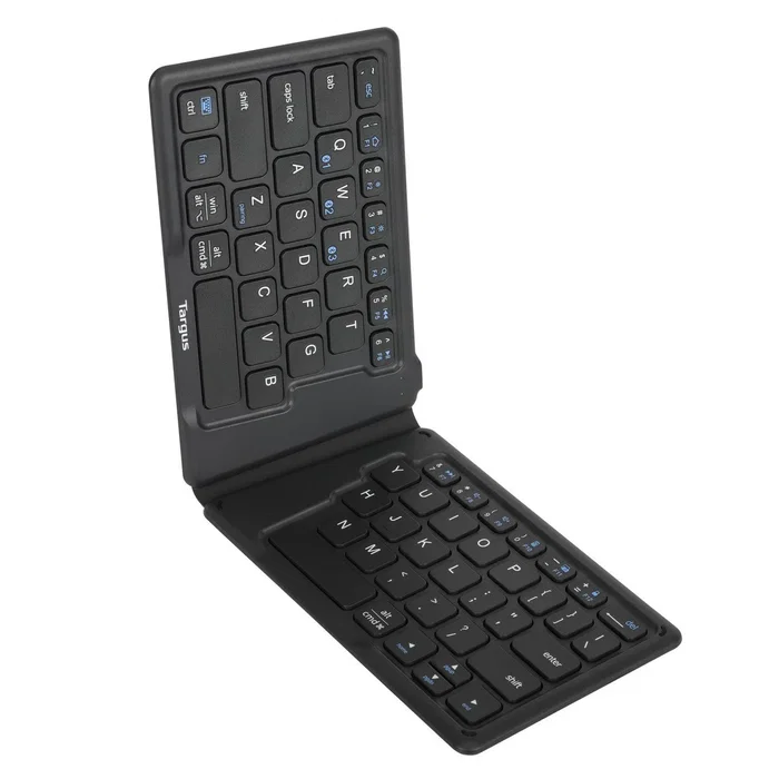 Targus AKF003UK Teclado Bluetooth QWERTY Inalámbrico Mini para PC/Mac, Inglés UK, Negro