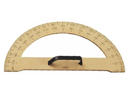 Faibo Semicírculo para Pizarra Imitación Madera 33,4 cm Faibo Semicírculo para Pizarra Imitación Madera 33,4 cm