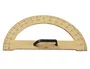Faibo Semicírculo para Pizarra Imitación Madera 33,4 cm