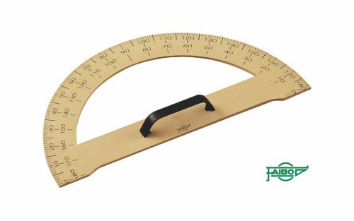 Faibo Semicírculo para Pizarra Imitación Madera 33,4 cm Faibo Semicírculo para Pizarra Imitación Madera 33,4 cm
