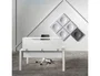 Rocada Mostrador de Altillo AN02 para Mesas Work Metal Executive 180x30x40 cm Acabado Gris/Gris