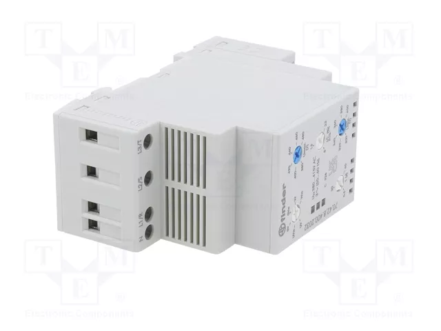 FINDER Relé de monitorización de tensión DPDT 3x380...415V AC