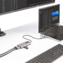 StarTech.com Adaptador Multipuerto con Doble HDMI y 3 Puertos USB-A, Plata