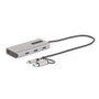 StarTech.com Adaptador USB-C Multiport con Dongle USB-C a USB-A, Doble HDMI (4K30Hz/1080p60Hz), 3 puertos USB-A, Mini