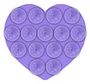 Celly FIXHEART Soporte con ventosa Violeta