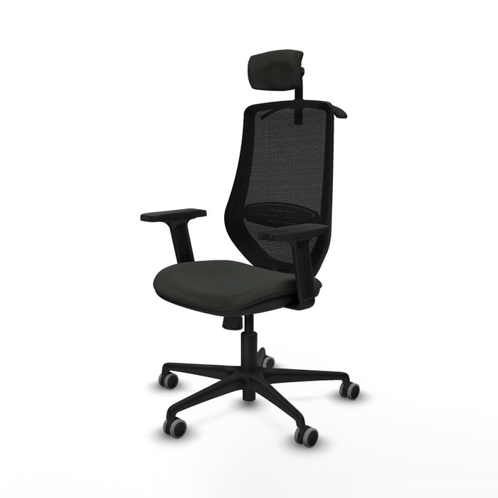 PIQUERAS Y CRESPO Silla de oficina Mardos con mecanismo Sincro en Negro PIQUERAS Y CRESPO Silla de oficina Mardos con mecanismo Sincro en Negro