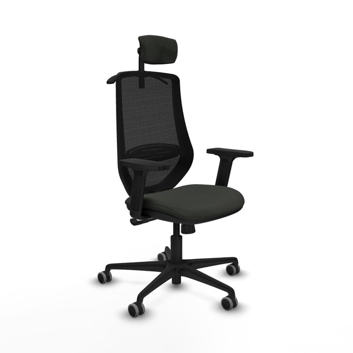 PIQUERAS Y CRESPO Silla de oficina Mardos con mecanismo Sincro en Negro PIQUERAS Y CRESPO Silla de oficina Mardos con mecanismo Sincro en Negro