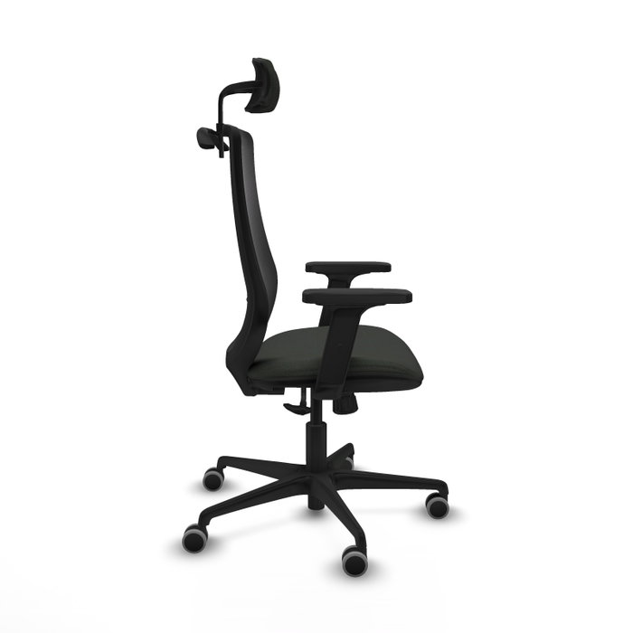 PIQUERAS Y CRESPO Silla de oficina Mardos con mecanismo Sincro en Negro PIQUERAS Y CRESPO Silla de oficina Mardos con mecanismo Sincro en Negro
