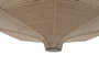 DKD Home Decor Lámpara de Techo Papel y Acero 50x50x40,6 LED Natural