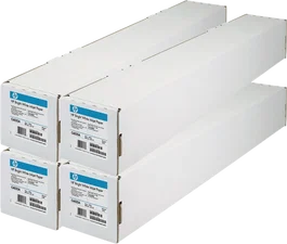 HP Papel Blanco Brillante Rollo 24" x 46 m, 90 g/m², Pack 4 Rollos
