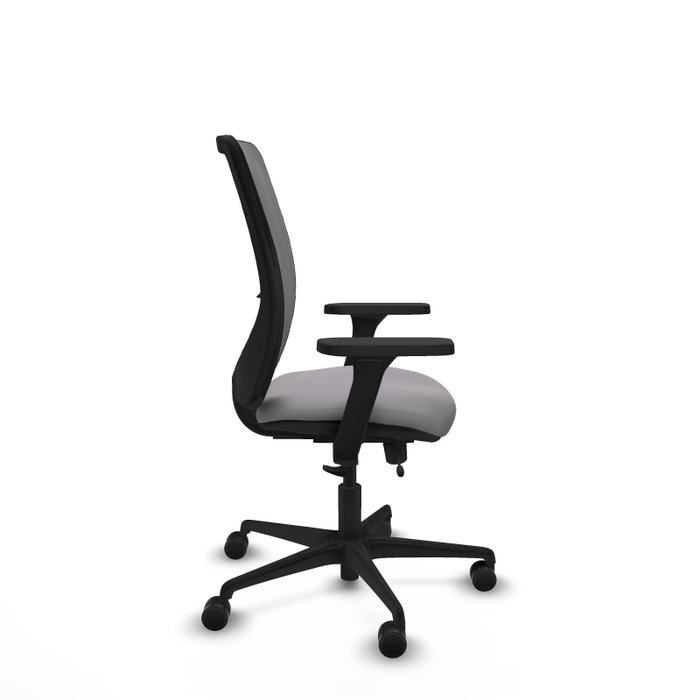 PIQUERAS Y CRESPO Silla de oficina Zulema Gris con Mecanismo Sincro/Traslack