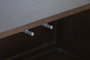 DKD Home Decor Mueble TV Sixti Bala Mango y Fibra Marrón Oscuro