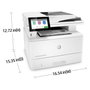 HP LaserJet Enterprise MFP M430f Blanco