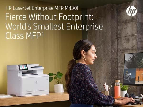 HP LaserJet Enterprise MFP M430f Multifunción Blanco