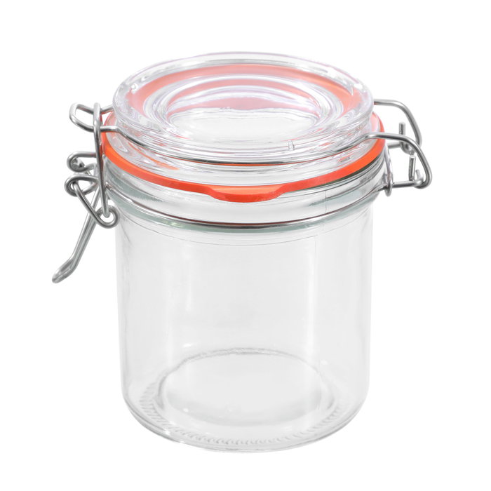La Mediterranea Tarro Hermético Vidrio Clip 250 ml (Pack de 24 Unidades) La Mediterranea Tarro Hermético Vidrio Clip 250 ml (Pack de 24 Unidades)