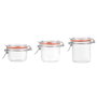 La Mediterranea Tarro Hermético Vidrio Clip 250 ml (Pack de 24 Unidades)