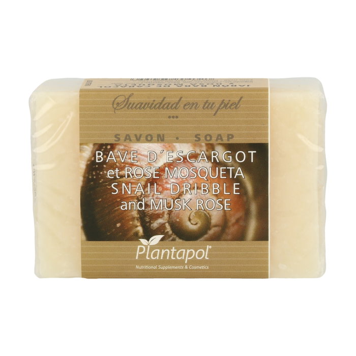 PLANTAPOL Jabón Natural Baba de Caracol y Rosa Mosqueta