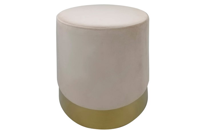 DKD Home Decor Set de 2 Reposapiés de Terciopelo 40x40x42 cm