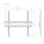 Tooq Soporte Fijo de Pared LP1072F-B para TV de 32-70 pulgadas