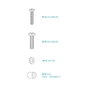 Tooq Soporte Fijo de Pared LP1072F-B para TV de 32-70 pulgadas