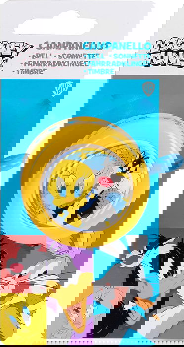 Timbre Infantil para Bicicleta Looney Tunes CZ10962 Amarillo