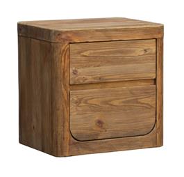 DKD Home Decor Mesita De Noche Alpino Recicladando 45 x 56 x 55 cm