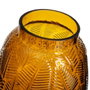 Jarrón Ambar Vidrio 15 x 15 x 15 cm